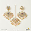 Sunflower Earrings-0305 -  Zeesy Earrings - Original Designer Dress - House of Maryam