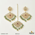 Sunflower Earrings-0305 -  Zeesy Earrings - Original Designer Dress - House of Maryam