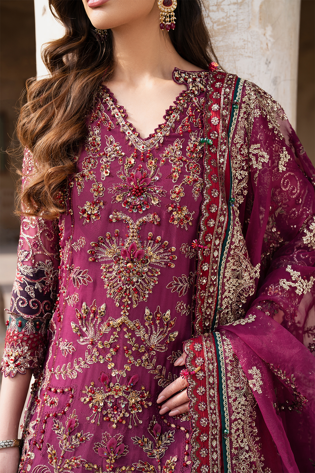 Iznik | Luxury Chiffon | ILC-04 -  Iznik Ladies Clothes - Original Designer Dress - House of Maryam