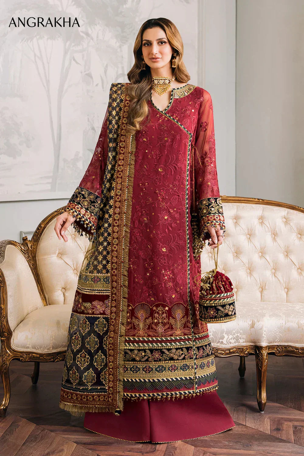 Baroque | Chantelle Embroidered Collection | CH12-07 -  Baroque Bridal - Original Designer Dress - House of Maryam