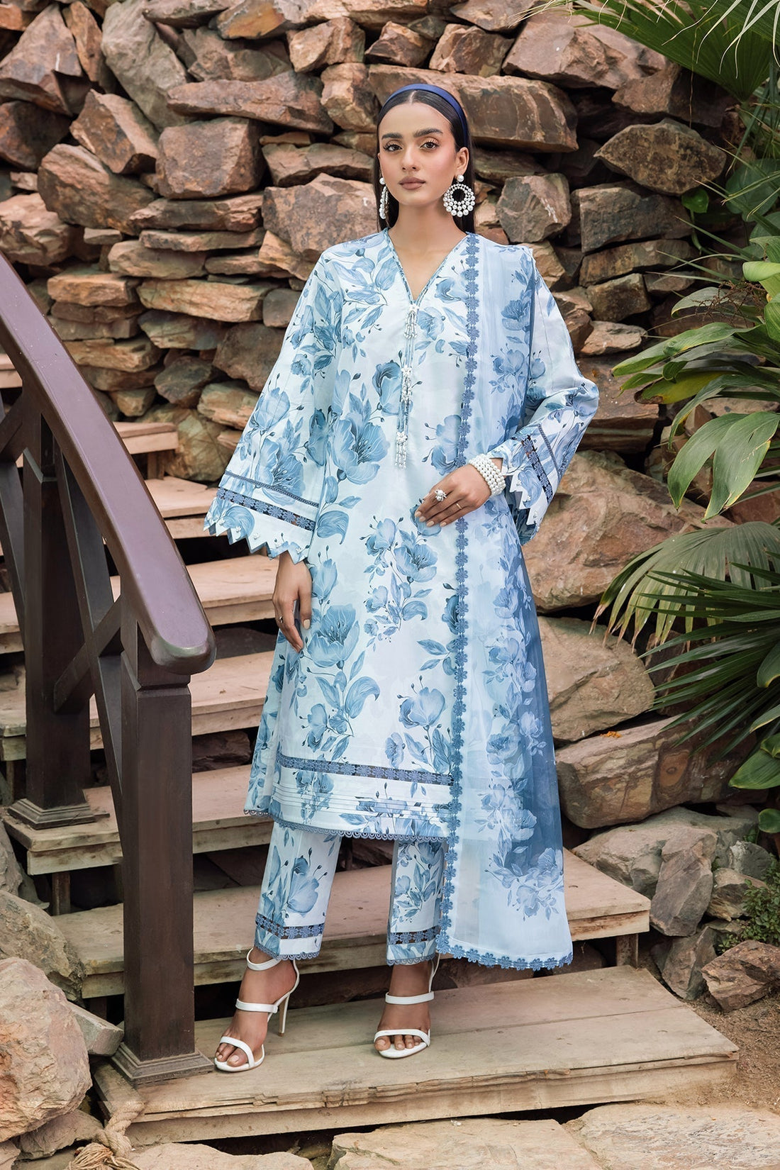 Alizeh | Sheen Lawn Prints 24 | GLORY -  Alizeh Casuals - Original Designer Dress - House of Maryam