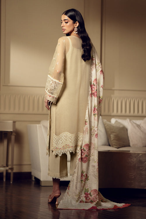 Baroque | Luxury Pret 24 | CHIFFON UF-513 -  Baroque Luxury - Original Designer Dress - House of Maryam