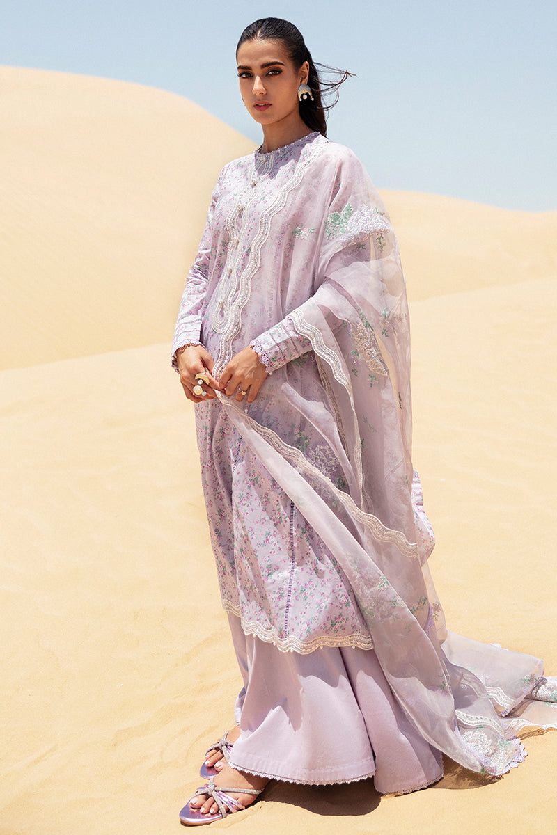 Cross Stitch | Eid Lawn 24 | LAVENDER -  Cross Stitch Luxury - Original Designer Dress - House of Maryam