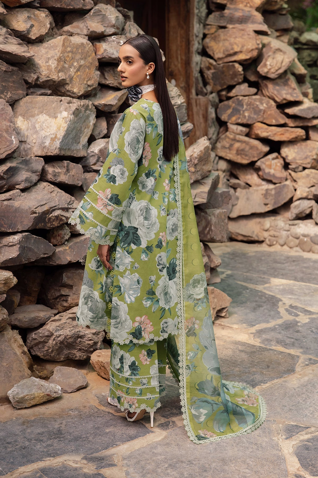 Alizeh | Sheen Lawn Prints 24 | JAZMIN -  Alizeh Casuals - Original Designer Dress - House of Maryam