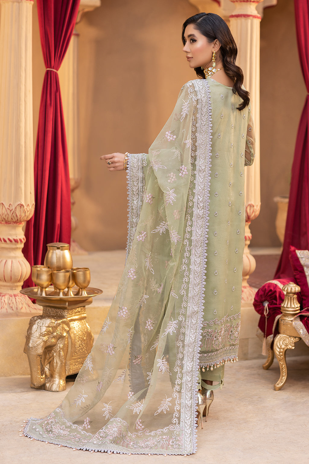 Neeshay | Dastgah Festive Formals | RANG-E-BAHAR -  Neeshay Formal - Original Designer Dress - House of Maryam