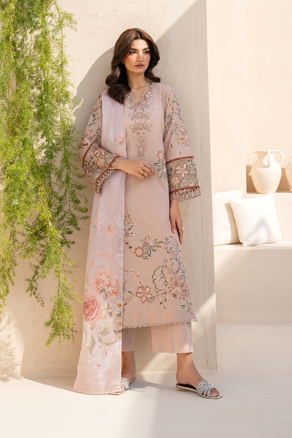 Iznik | Festive Lawn 25 | EFL-02 -  Iznik Ladies Clothes - Original Designer Dress - House of Maryam