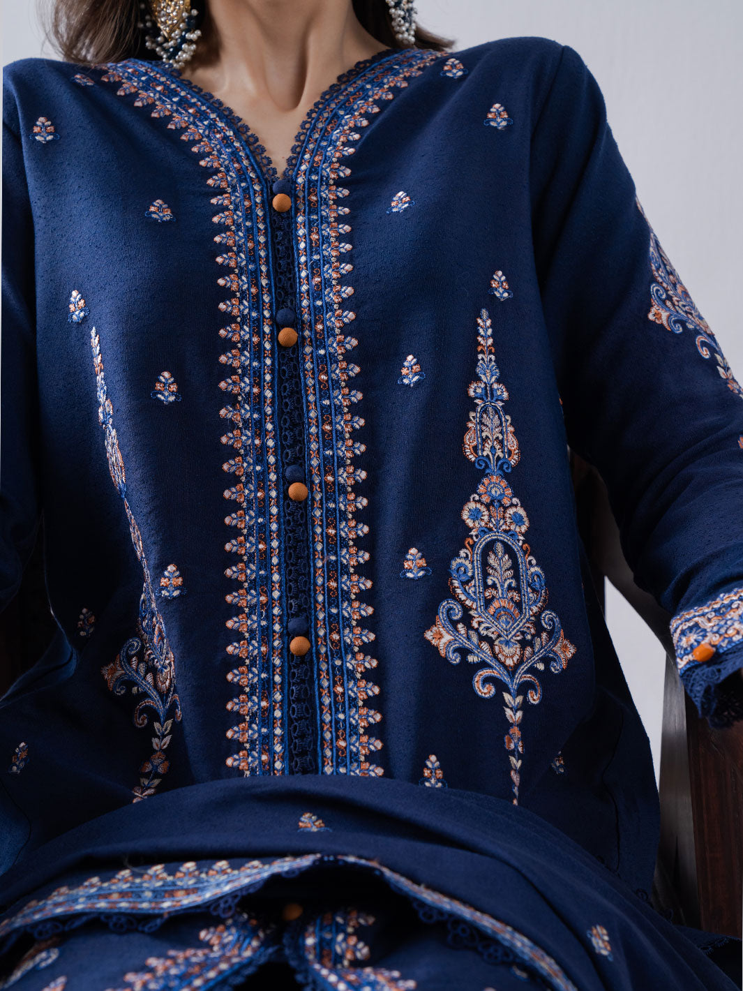 Faiza Faisal | Winter Edit 2024 | NAILA -  Faiza Faisal Ladies Clothes - Original Designer Dress - House of Maryam