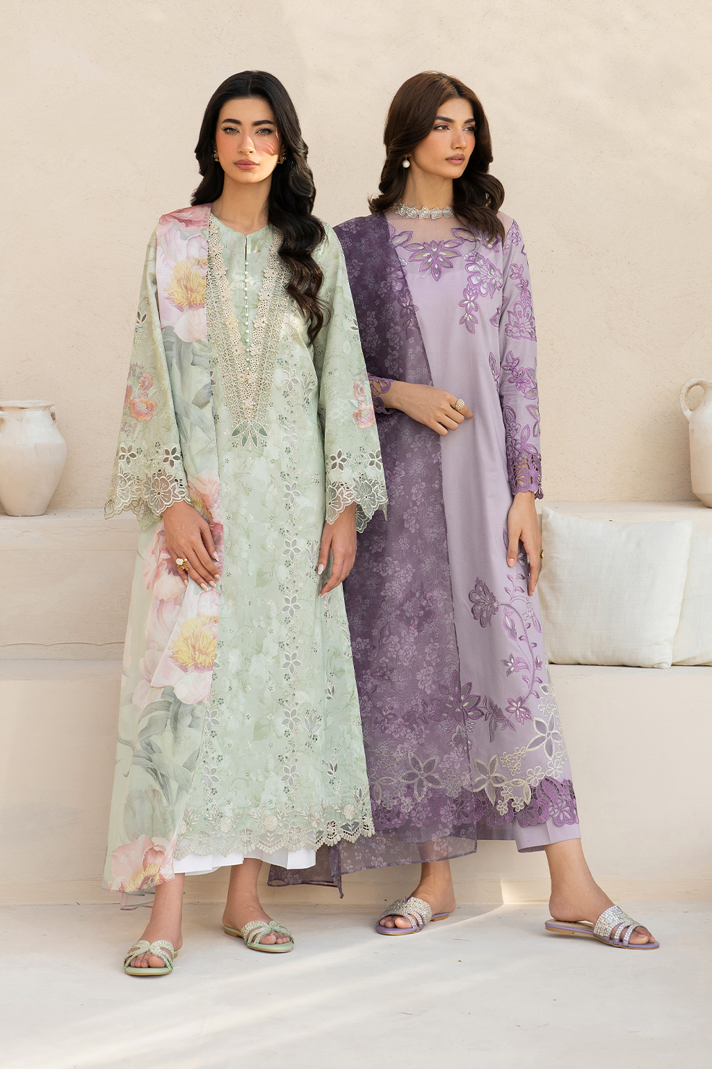 Iznik | Festive Lawn 25 | EFL-01 -  Iznik Ladies Clothes - Original Designer Dress - House of Maryam