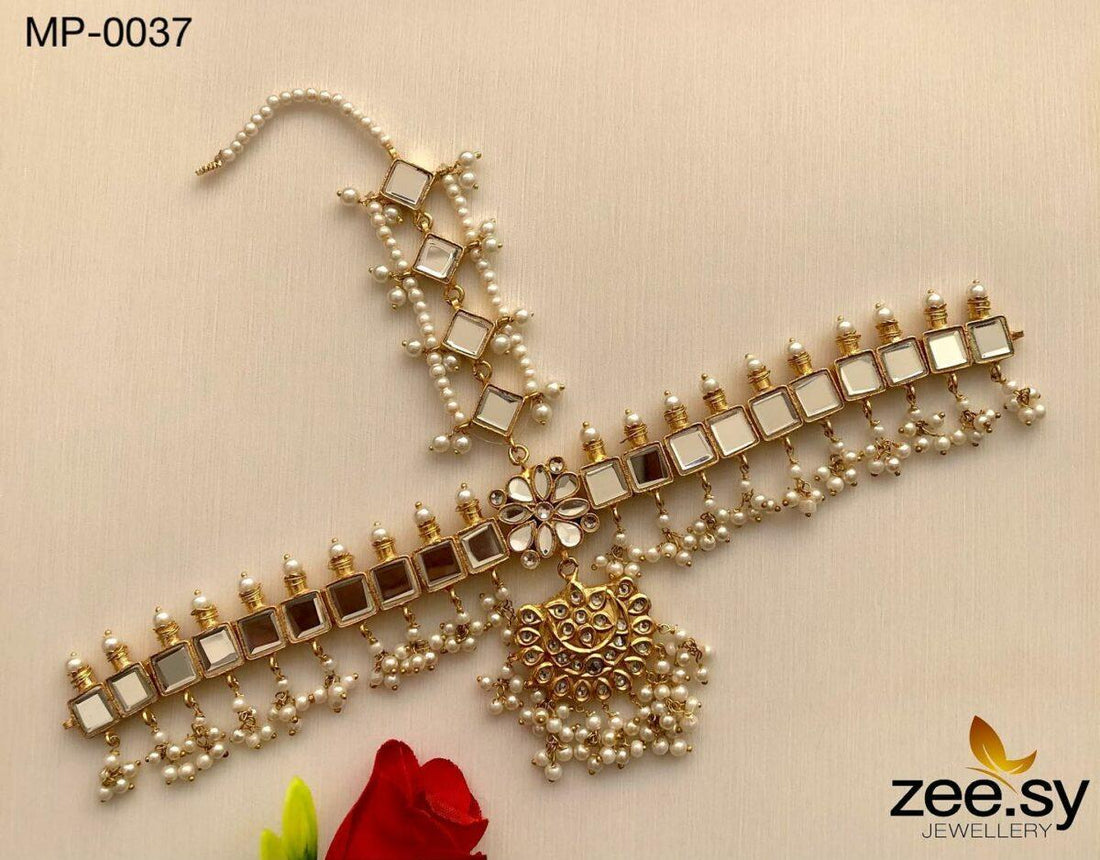 Mawra Matha Pati-0037 -  Zeesy MATHA PATI - Original Designer Dress - House of Maryam