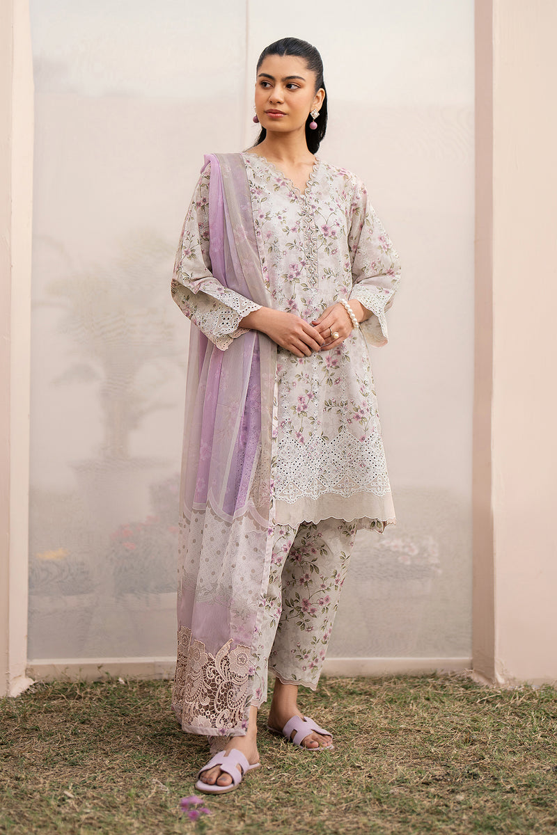 Baroque | Luxury Pret 24 | LAWN UF-610 -  Baroque Luxury - Original Designer Dress - House of Maryam