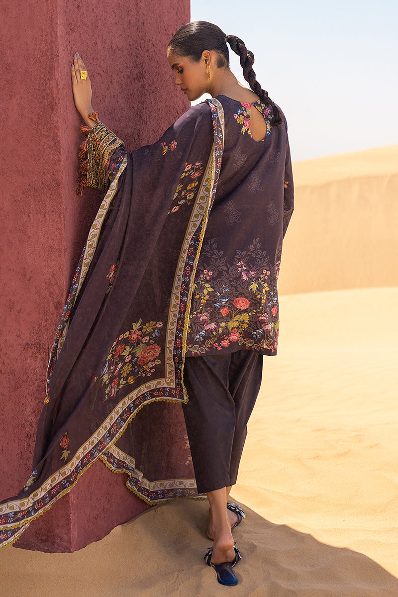 Cross Stitch | Eid Lawn 24 | GRAVEL -  Cross Stitch Luxury - Original Designer Dress - House of Maryam