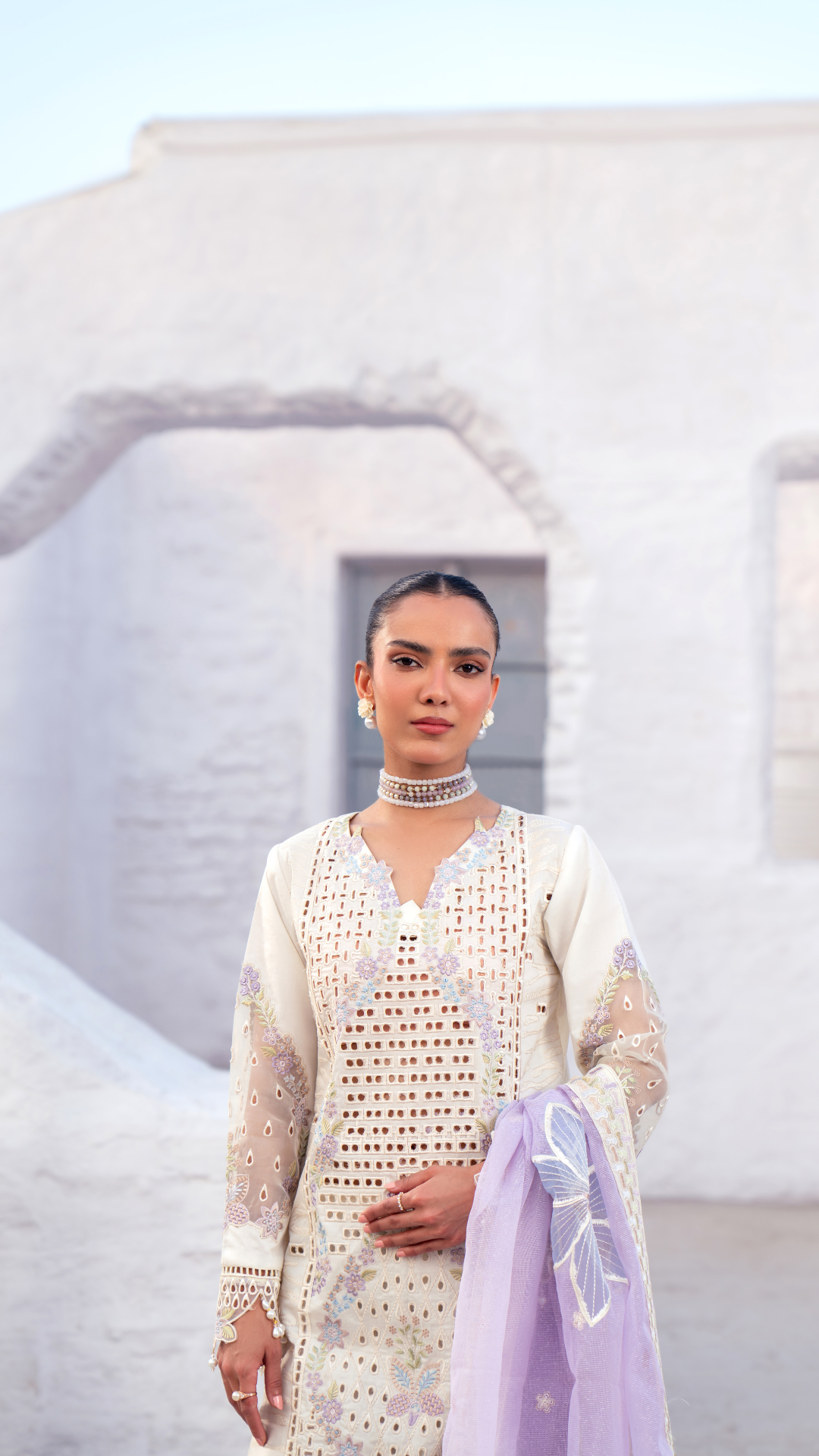 Zebtan | ZA-07 | Anaya Lawn -  Zebtan Luxury Lawn - Original Designer Dress - House of Maryam