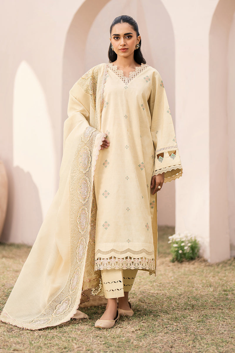 Baroque | Luxury Pret 24 | JACQUARD LAWN UF-612 -  Baroque Luxury - Original Designer Dress - House of Maryam