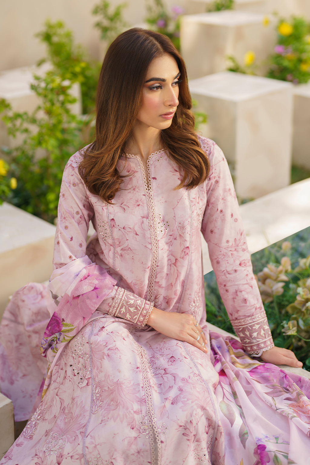Iznik | Festive lawn 24 | SFL-06 -  Iznik Luxury - Original Designer Dress - House of Maryam
