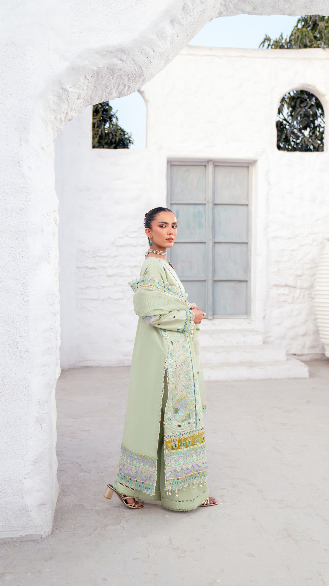 Zebtan | ZA-05 | Anaya Lawn -  Zebtan Luxury Lawn - Original Designer Dress - House of Maryam