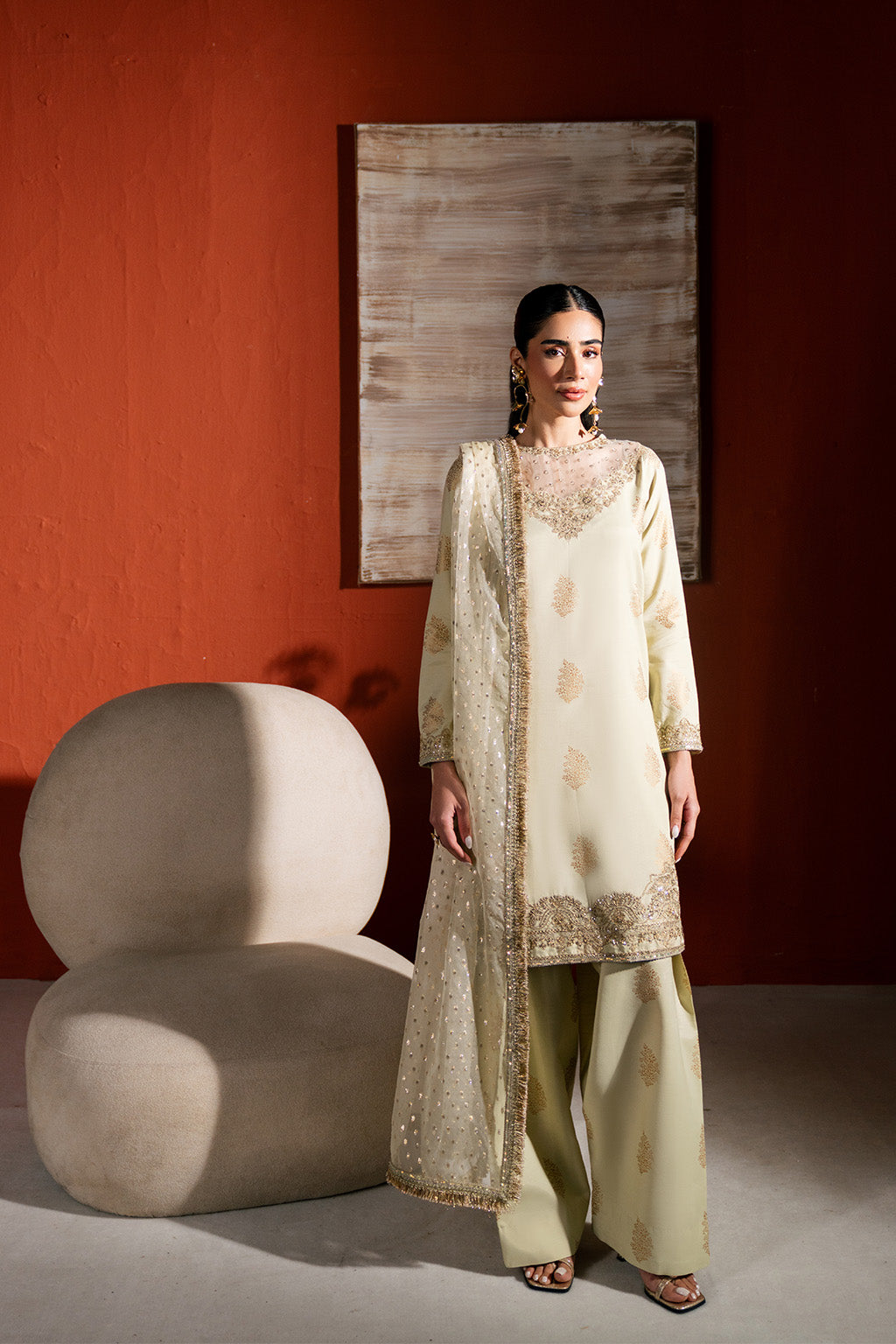 Neeshay | Raw Silk | RTW-RS-04 -  Neeshay Ladies Clothes - Original Designer Dress - House of Maryam