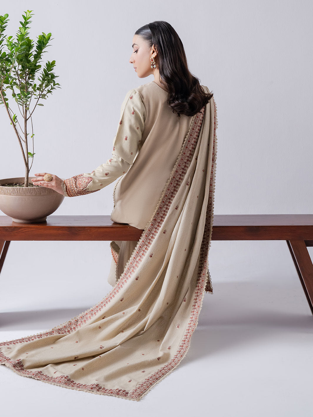 Faiza Faisal | Winter Edit 2024 | KYRA -  Faiza Faisal Ladies Clothes - Original Designer Dress - House of Maryam