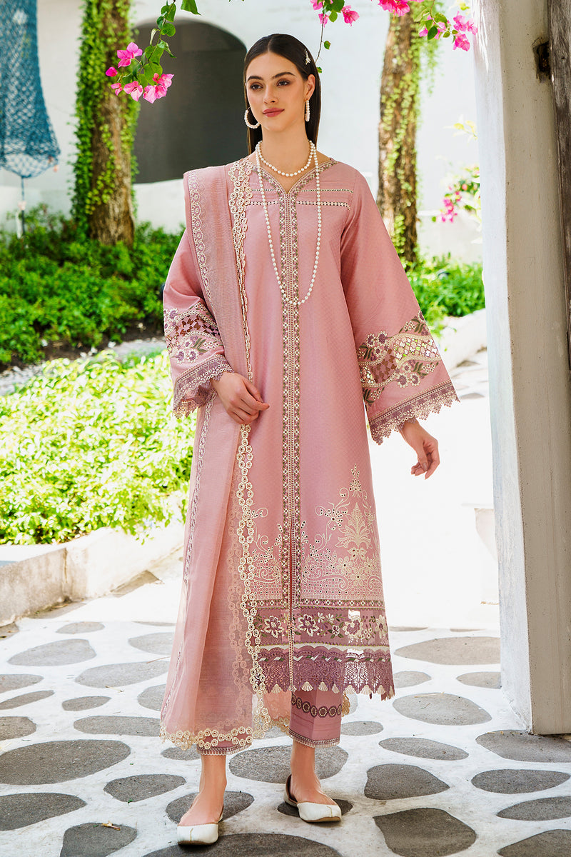 Baroque | Luxury Pret 24 | JACQUARD LAWN UF-561 -  Baroque Luxury - Original Designer Dress - House of Maryam