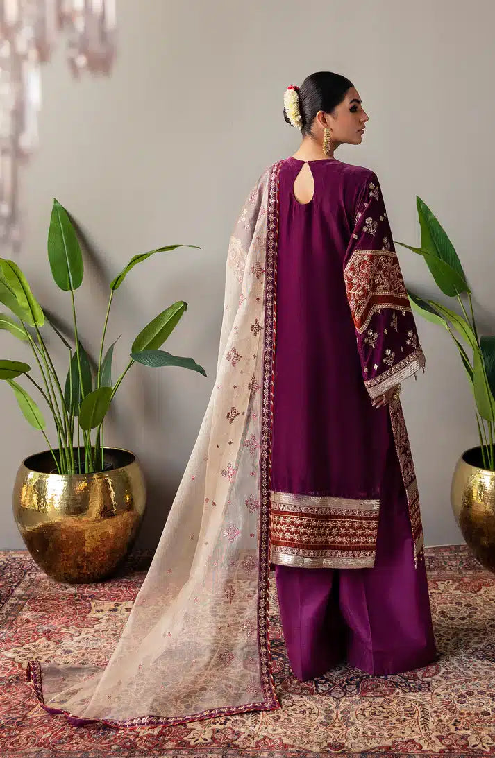 Emaan Adeel | Makhmal Velvet Edition 23 | MK-05 MAHZARA -  Emaan Adeel Formal - Original Designer Dress - House of Maryam