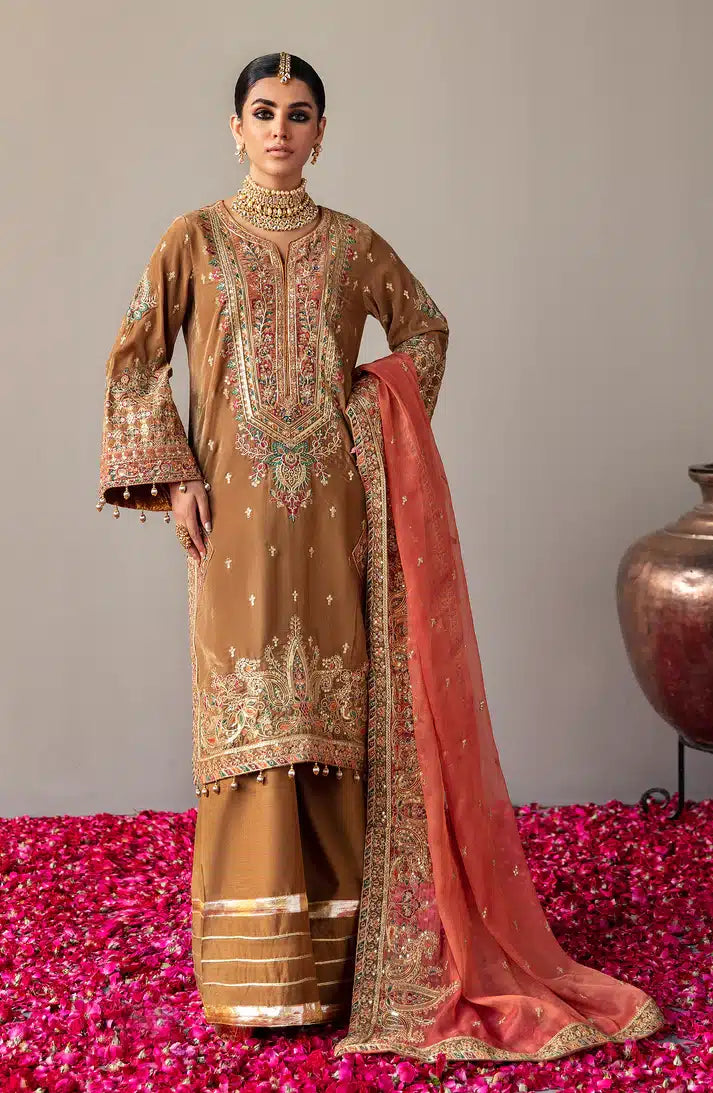 Emaan Adeel | Makhmal Velvet Edition 23 | MK-07 MERAKI -  Emaan Adeel Formal - Original Designer Dress - House of Maryam