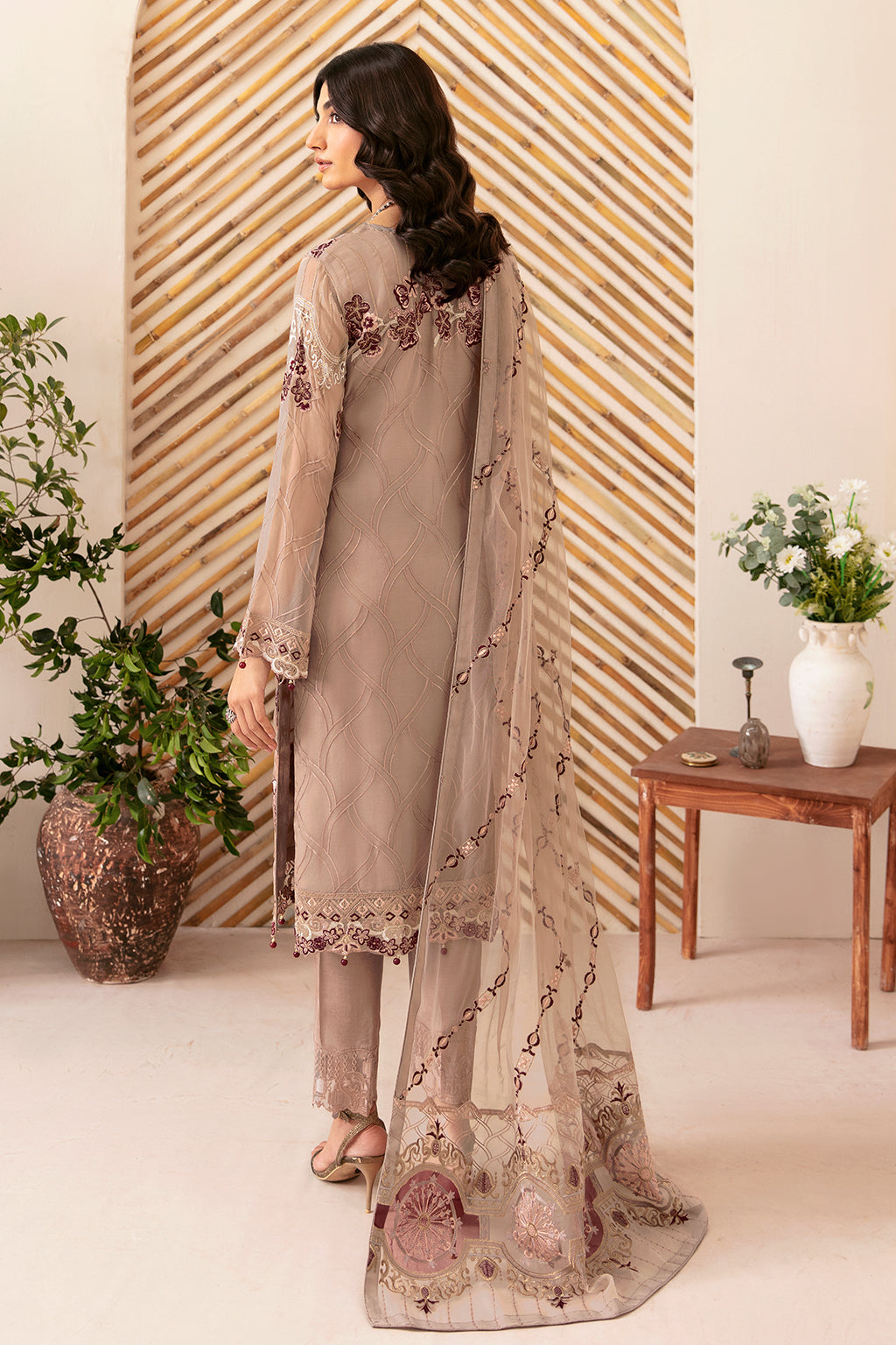 Ramsha | Rangoon Chiffon Collection 24 | D-1206 -  Ramsha Formal - Original Designer Dress - House of Maryam
