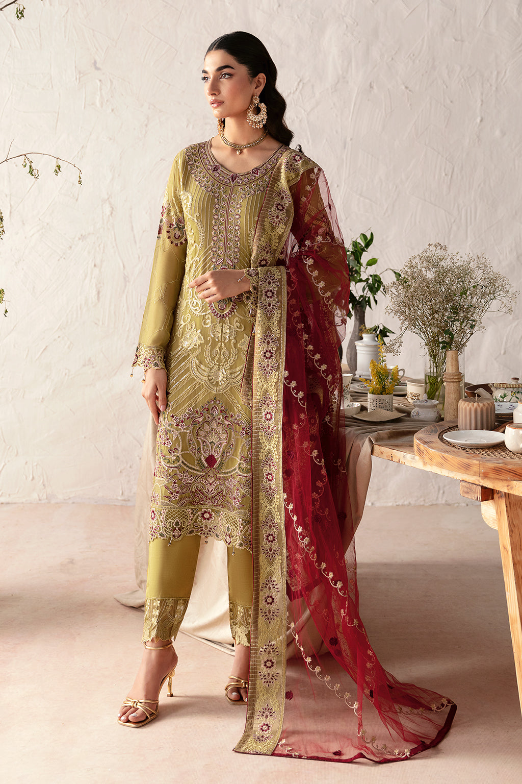 Ramsha | Rangoon Chiffon Collection 24 | D-1203 -  Ramsha Formal - Original Designer Dress - House of Maryam