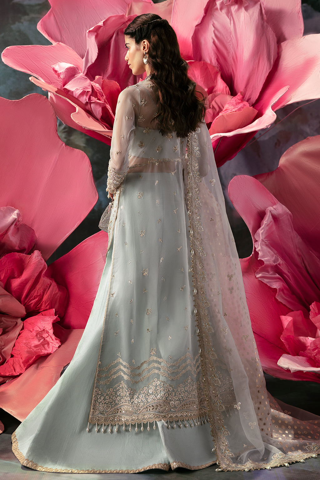Afrozeh | Wild Flower Bloom Luxury Formals | Paola -  Afrozeh Formal - Original Designer Dress - House of Maryam