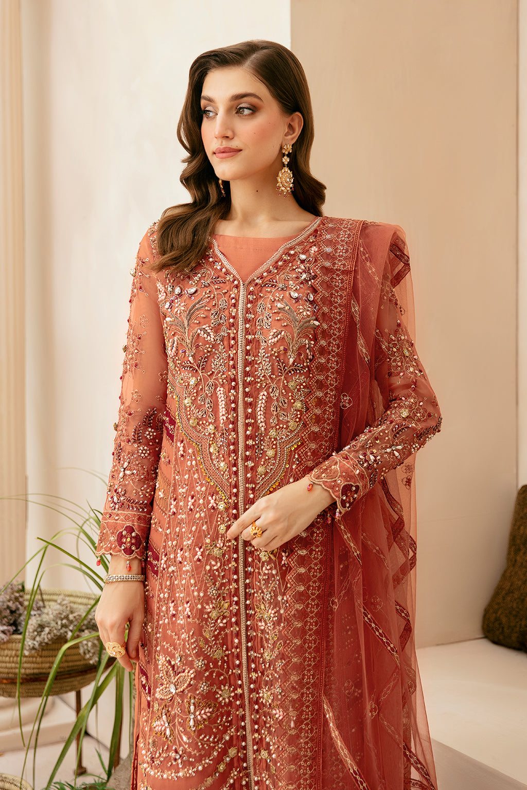 Ramsha | Luxury Wedding Collection | HB-402 -  Ramsha Formal - Original Designer Dress - House of Maryam