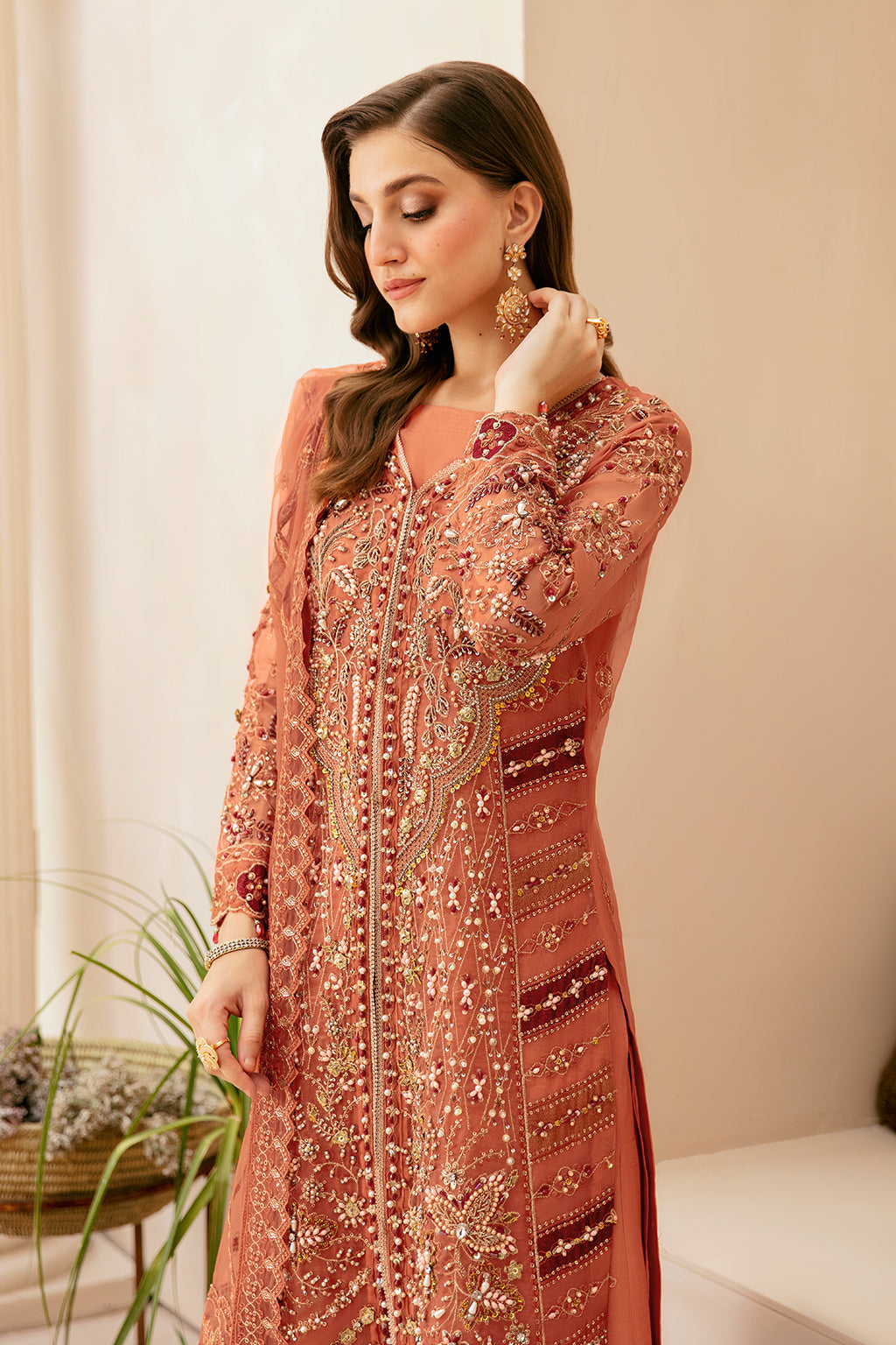 Ramsha | Luxury Wedding Collection | HB-402 -  Ramsha Formal - Original Designer Dress - House of Maryam
