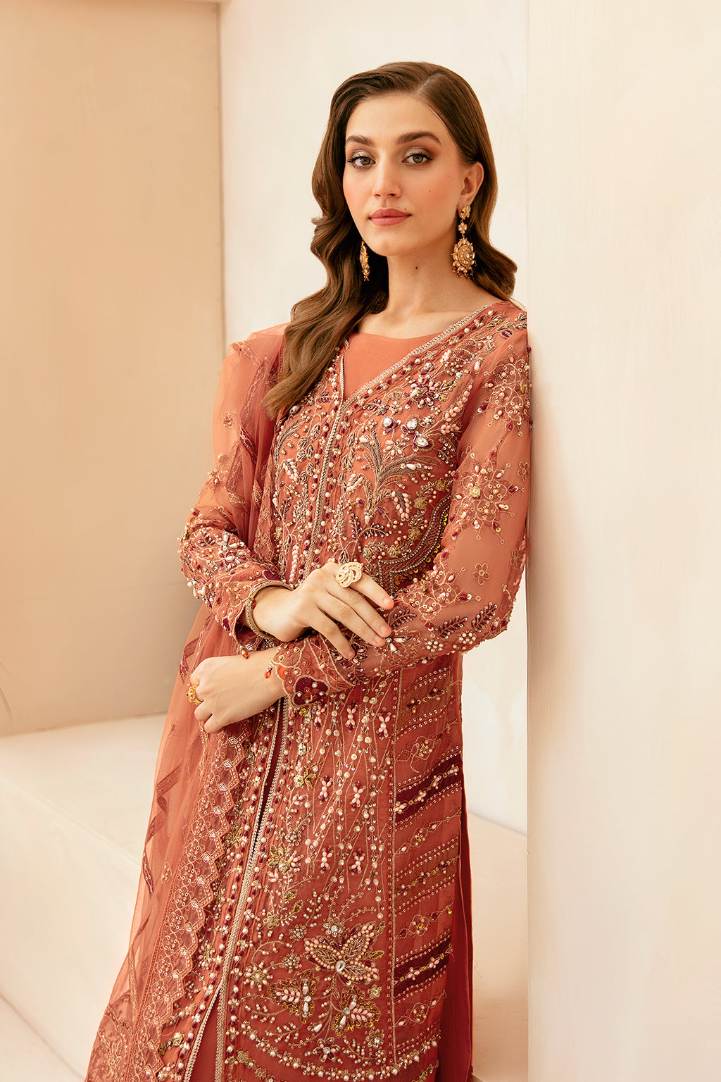 Ramsha | Luxury Wedding Collection | HB-402 -  Ramsha Formal - Original Designer Dress - House of Maryam