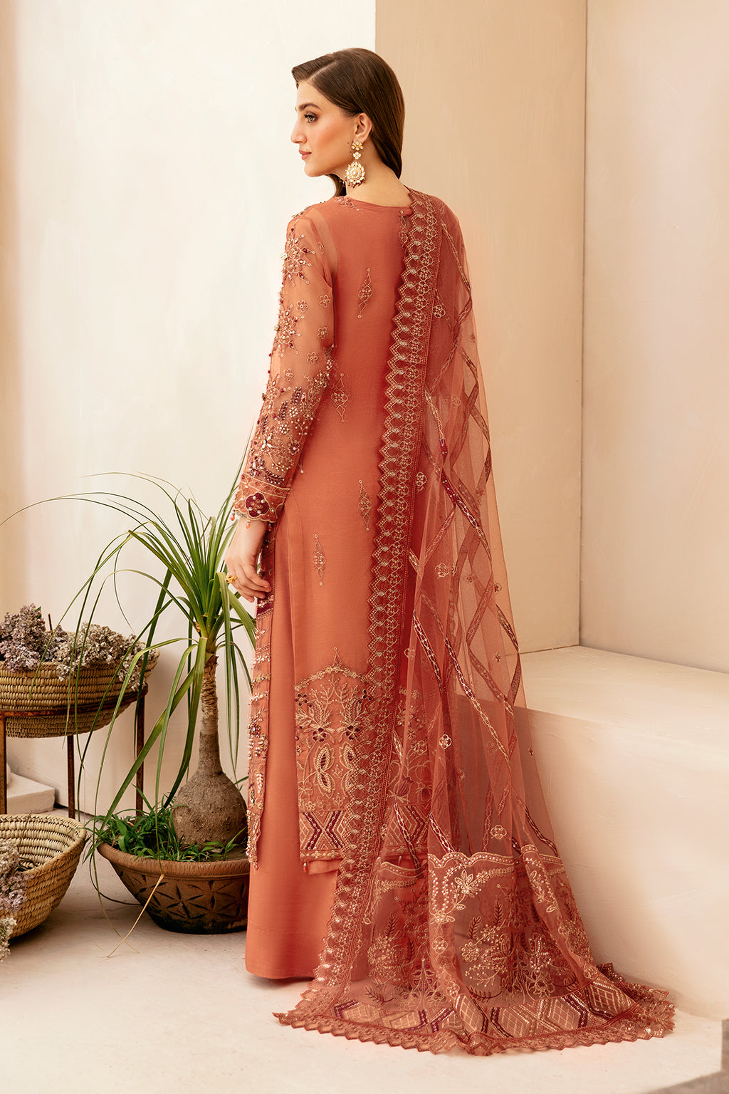 Ramsha | Luxury Wedding Collection | HB-402 -  Ramsha Formal - Original Designer Dress - House of Maryam