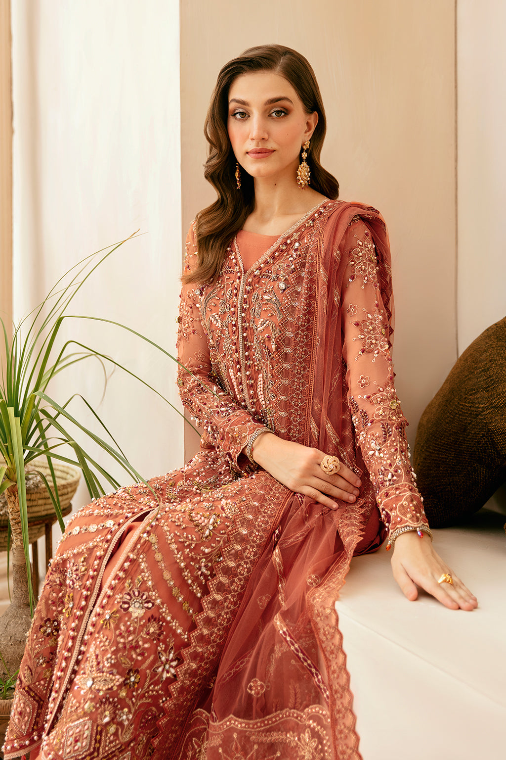 Ramsha | Luxury Wedding Collection | HB-402 -  Ramsha Formal - Original Designer Dress - House of Maryam