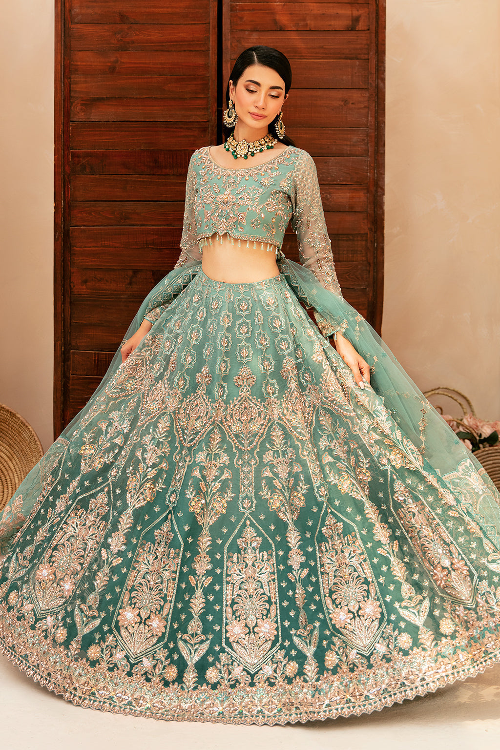 Ramsha | Luxury Wedding Collection | HA-403 -  Ramsha Formal - Original Designer Dress - House of Maryam