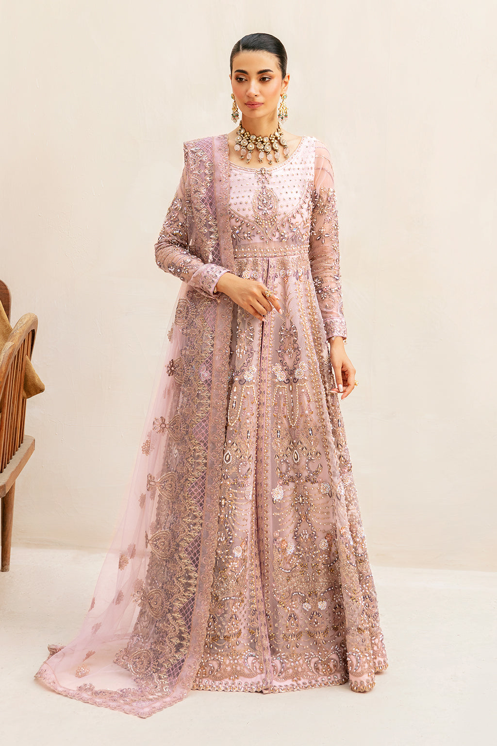 Ramsha | Luxury Wedding Collection | HB-401 -  Ramsha Formal - Original Designer Dress - House of Maryam