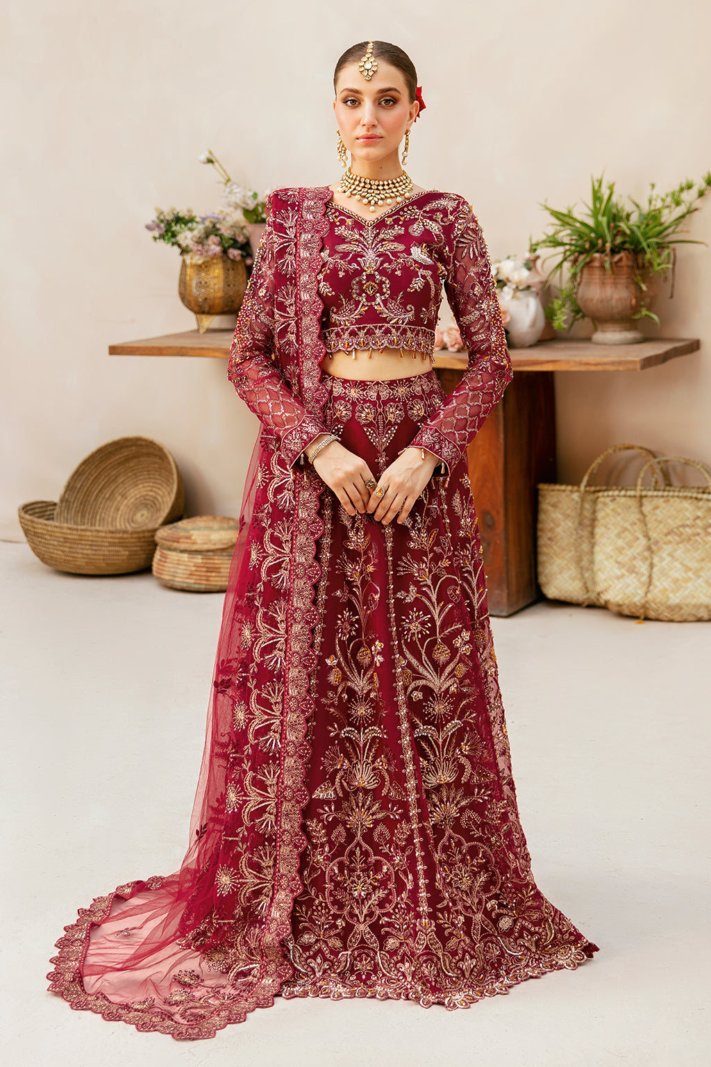 Ramsha | Luxury Wedding Collection | HA-404 -  Ramsha Formal - Original Designer Dress - House of Maryam