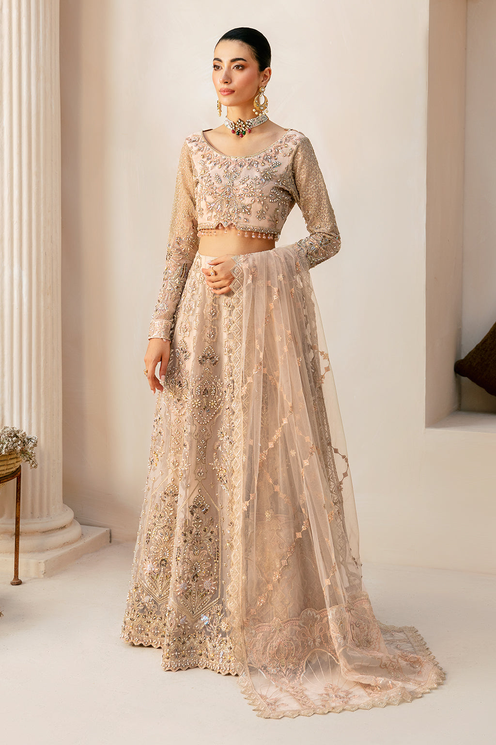 Ramsha | Luxury Wedding Collection | HB-403 -  Ramsha Formal - Original Designer Dress - House of Maryam