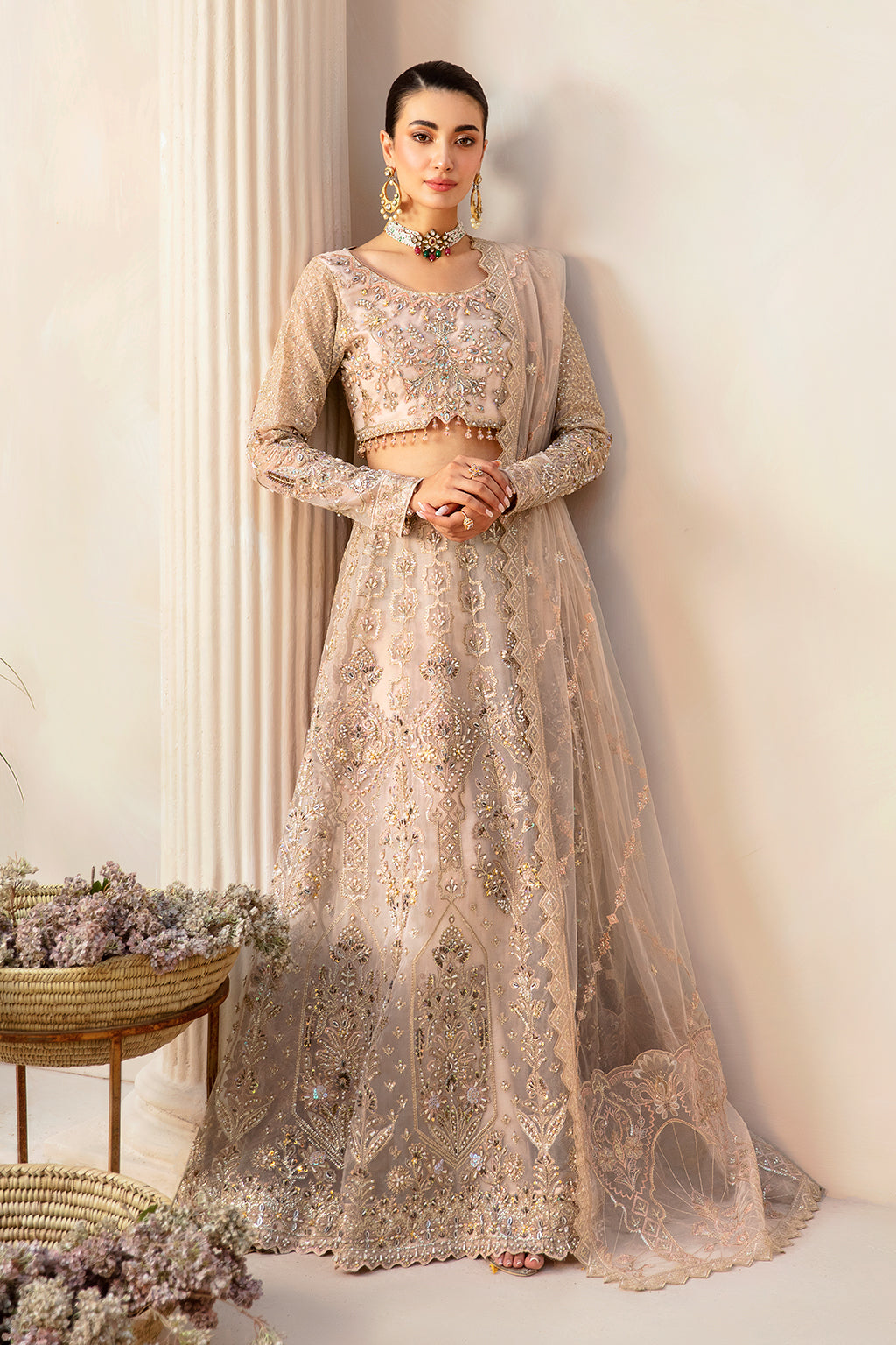 Ramsha | Luxury Wedding Collection | HB-403 -  Ramsha Formal - Original Designer Dress - House of Maryam