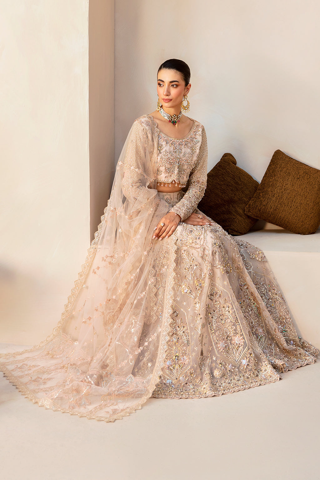 Ramsha | Luxury Wedding Collection | HB-403 -  Ramsha Formal - Original Designer Dress - House of Maryam
