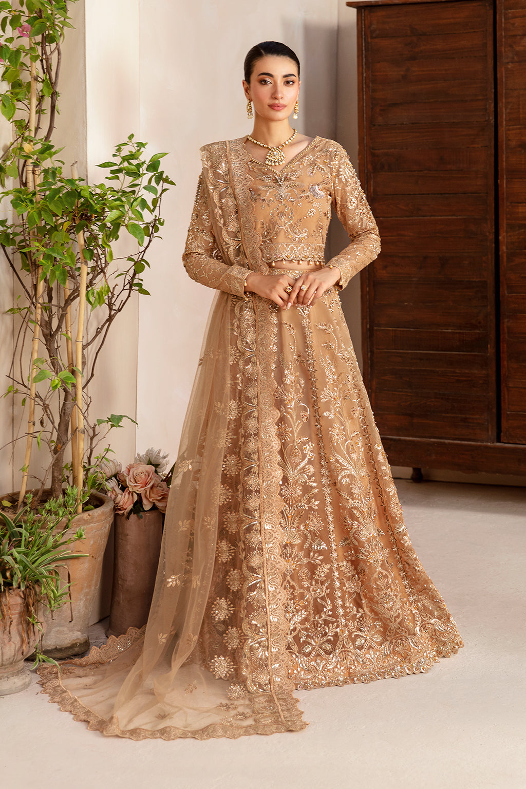 Ramsha | Luxury Wedding Collection | HB-404 -  Ramsha Formal - Original Designer Dress - House of Maryam