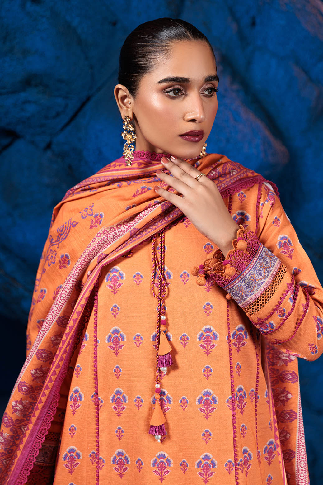 Bonanza Satrangi | Autumn Desert 3 Pc (1W24P3P106) -  Bonanza Satrangi Unstitched - Original Designer Dress - House of Maryam