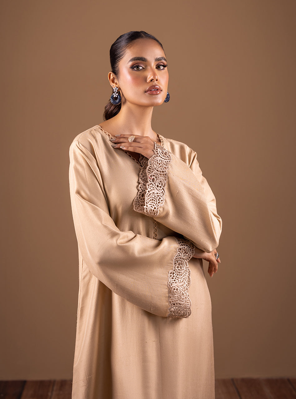 Zainab Chottani | Semi Formals | CHAMPAGNE ELEGANCE -  Zainab Chottani Formal - Original Designer Dress - House of Maryam