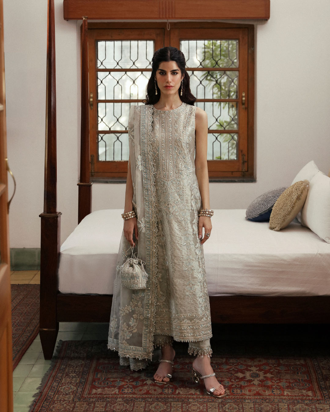 Faiza Saqlain | Mehermah Luxe Formals | Damaris -  Faiza Saqlain Formal - Original Designer Dress - House of Maryam