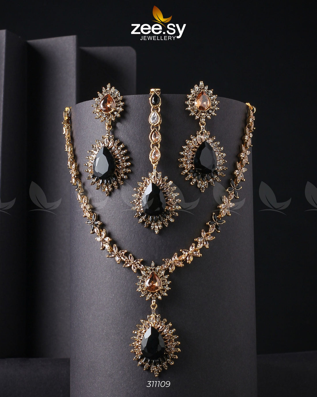 Zilla Necklace -  Zeesy Necklace Sets - Original Designer Dress - House of Maryam