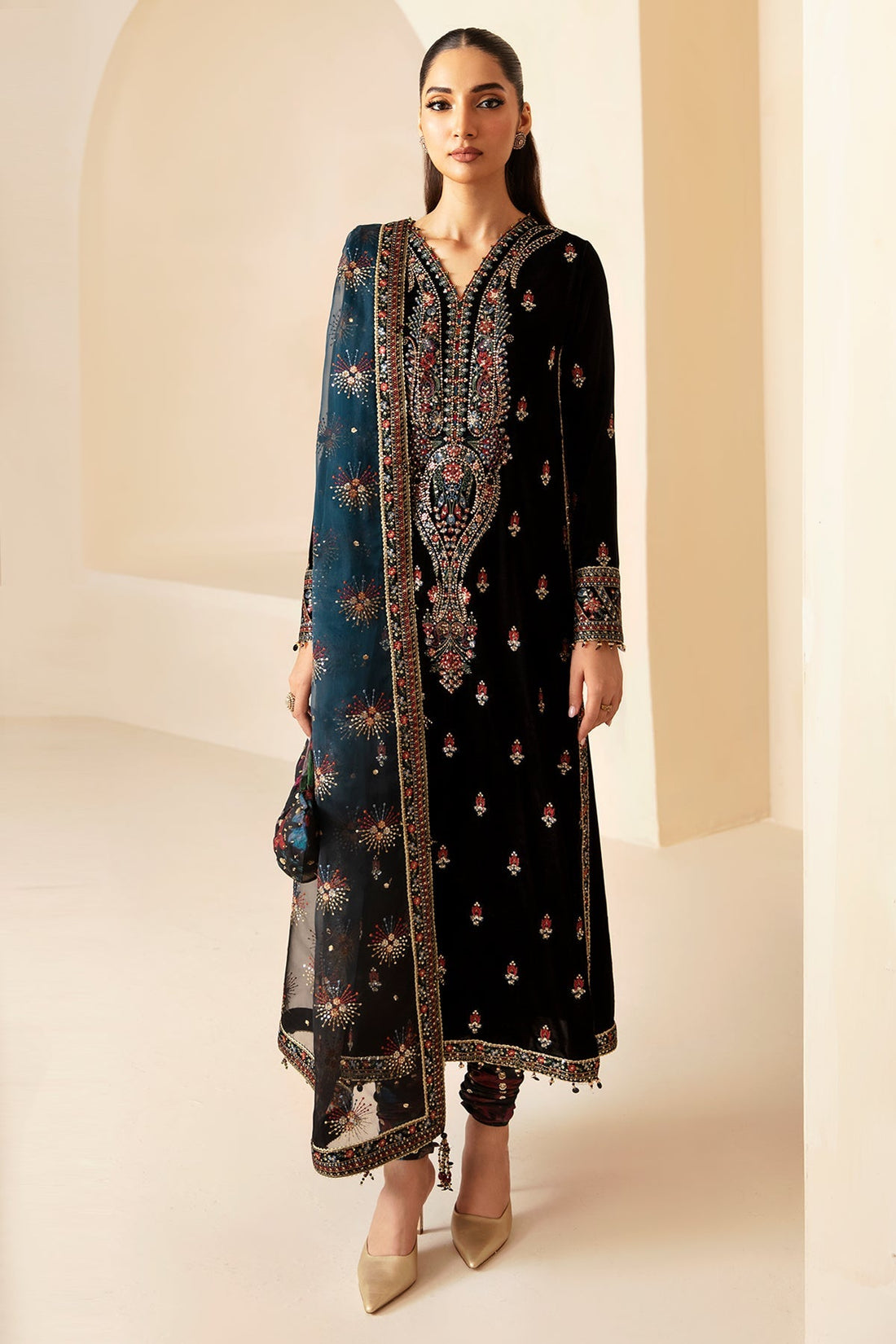 Jazmin | Velvet Edit 24 | Velvet Formal VF-2028 -  Jazmin Formal - Original Designer Dress - House of Maryam