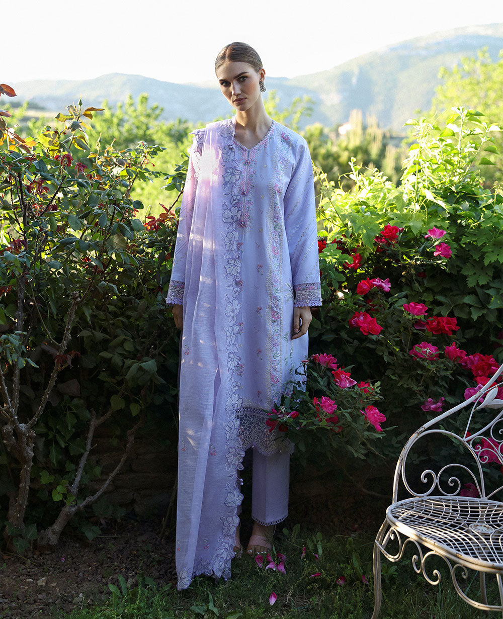 Republic Womenswear | Aylin Summer Lawn 24 | Meleze (D4-A) -  Republic Womenswear Luxury - Original Designer Dress - House of Maryam