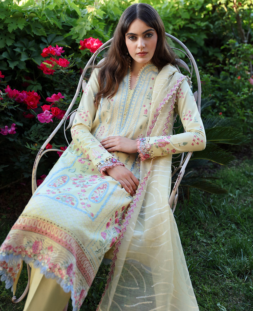 Republic Womenswear | Aylin Summer Lawn 24 | Ezel (D7-B) -  Republic Womenswear Luxury - Original Designer Dress - House of Maryam