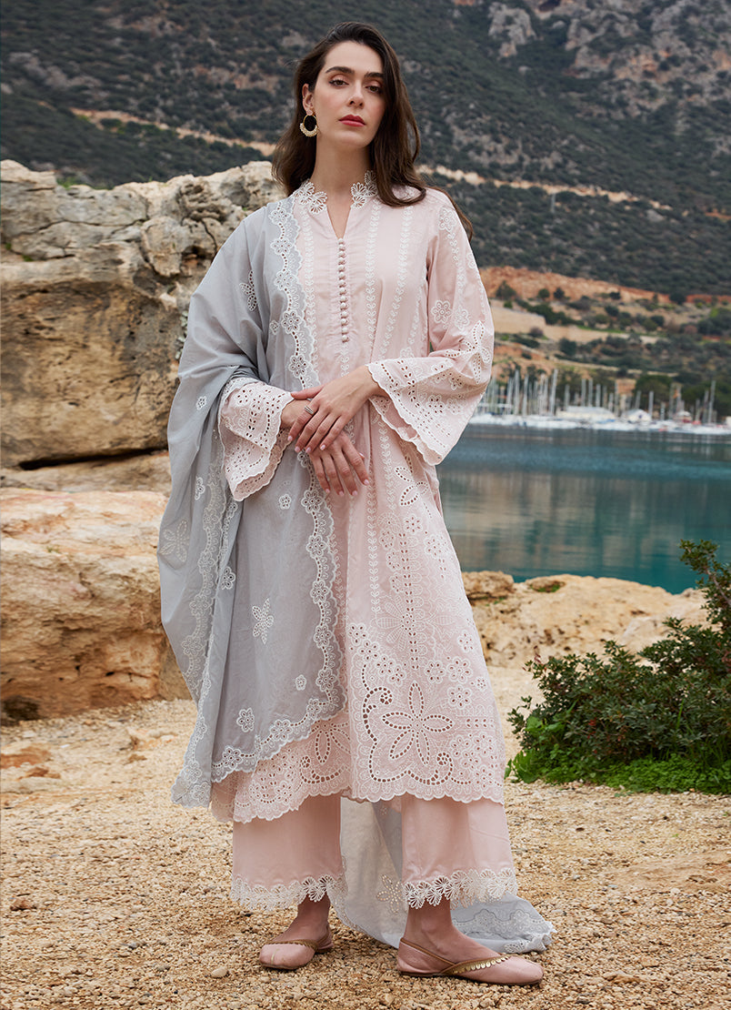 Image | Lawnkari 25 | Safa -  Image Ladies Clothes - Original Designer Dress - House of Maryam