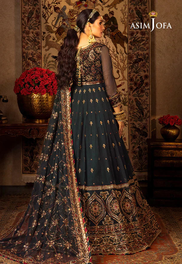 Asim Jofa | Velvet Festive 23 | AJVF-11 -  Asim Jofa Formal - Original Designer Dress - House of Maryam