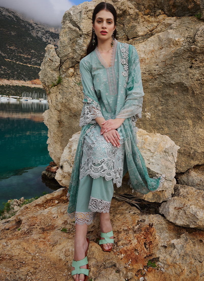 Image | Lawnkari 25 | Selin -  Image Ladies Clothes - Original Designer Dress - House of Maryam