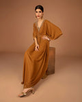 Faiza Saqlain | Aleira Evening Edit 24 | Altin -  Faiza Saqlain Formal - Original Designer Dress - House of Maryam